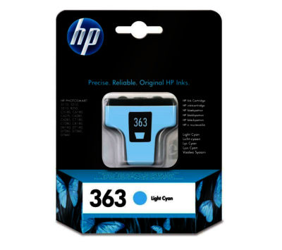 HP  363 Light Cyan Ink Cartridge